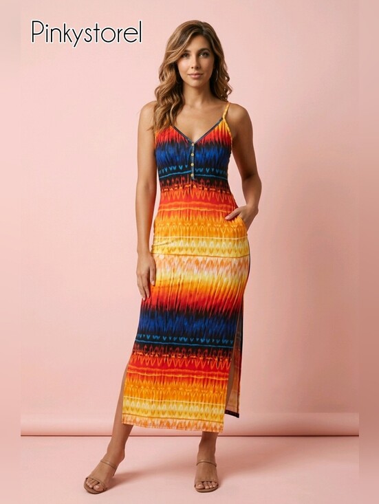 Dresses & Skirts - 🎊Multicolor Summer Dress🎊